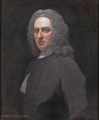 Porträt von Archibald Campbell, 3. Herzog von Argyll von Allan Ramsay von Allan Ramsay